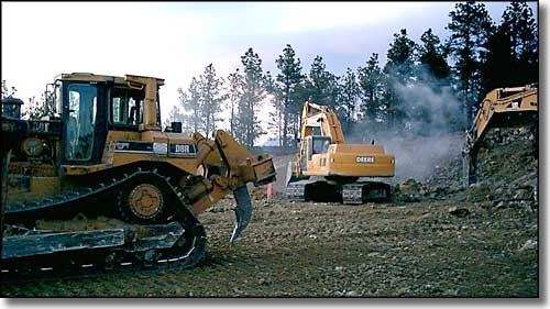 heavy construction equipment