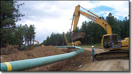 Pipeline construction